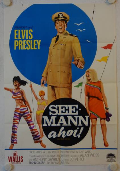 Easy come easy go original release german movie poster